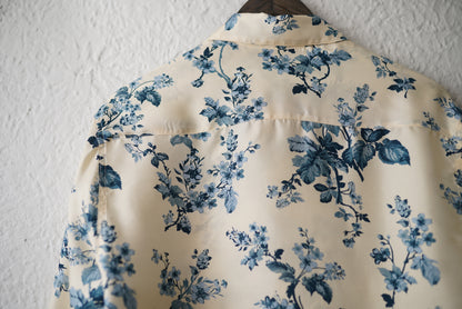 23SS SH09/LF 花柄シルクシャツ / ARCHIVIO J.M.Ribot(アルキヴィオ J.M.リボット)