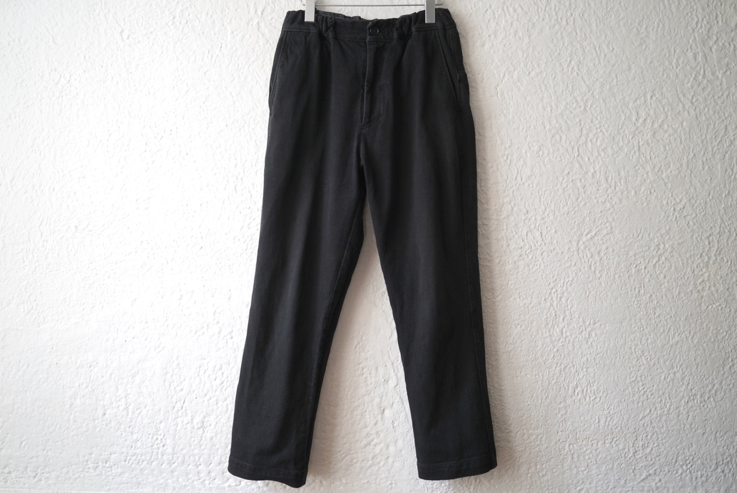 17AW ピリング加工ワイドトラウザーズパンツ / 山内