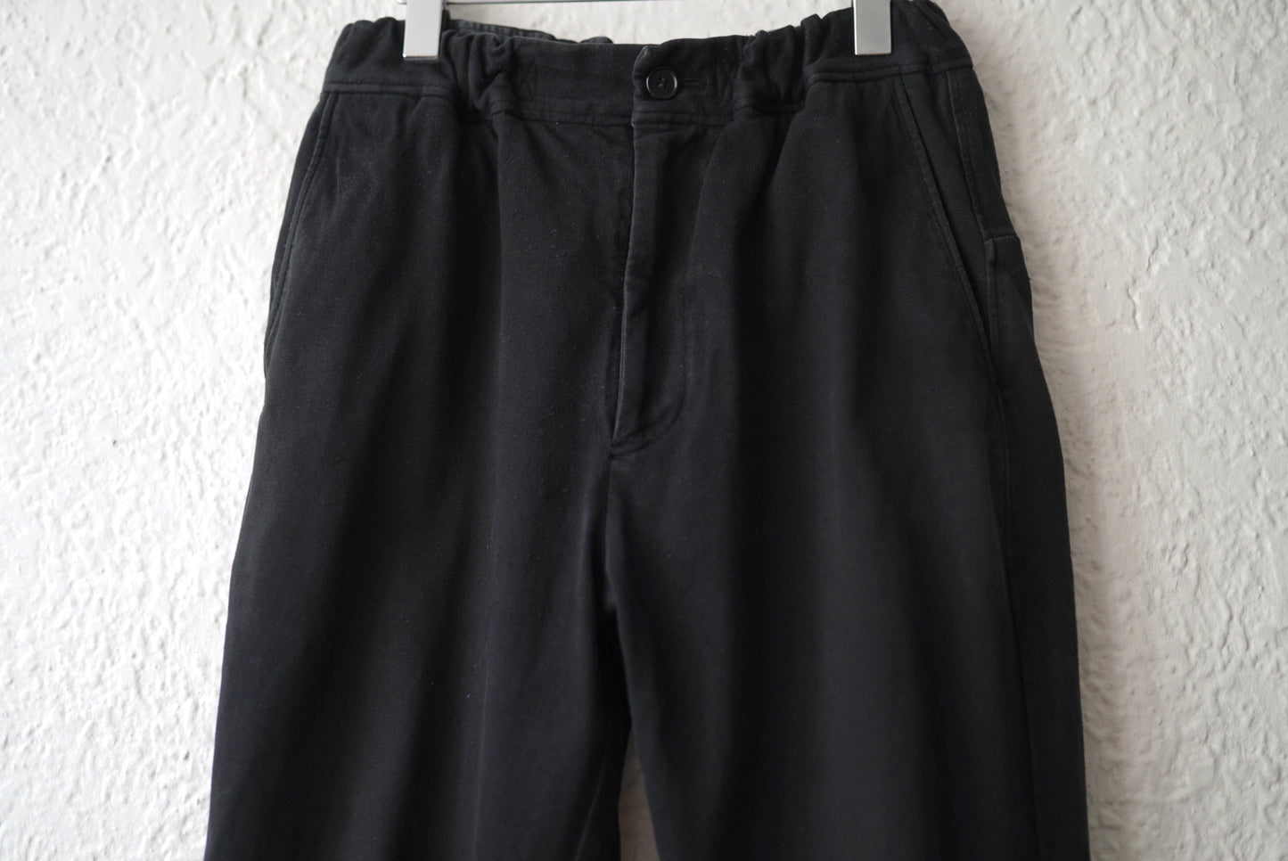 17AW ピリング加工ワイドトラウザーズパンツ / 山内
