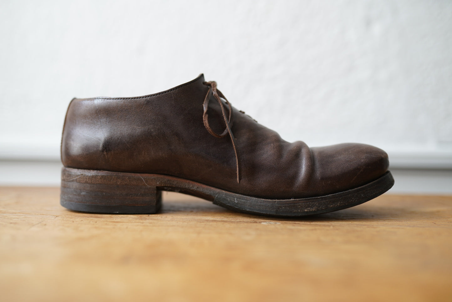 17SS Derby Wholecut ワンピースホースレザーダービーシューズ / DIMISSIANOS&MILLER(ディミッシアーノ&ミラー)