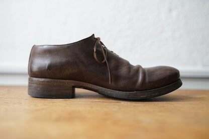 17SS Derby Wholecut ワンピースホースレザーダービーシューズ / DIMISSIANOS&MILLER(ディミッシアーノ&ミラー)