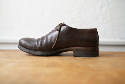 17SS Derby Wholecut ワンピースホースレザーダービーシューズ / DIMISSIANOS&MILLER(ディミッシアーノ&ミラー)