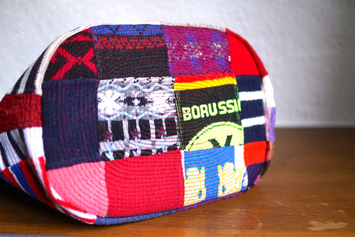 25SS Patchwork Tote マルチパッチワークトートバッグ L / desertic(デザーティック)