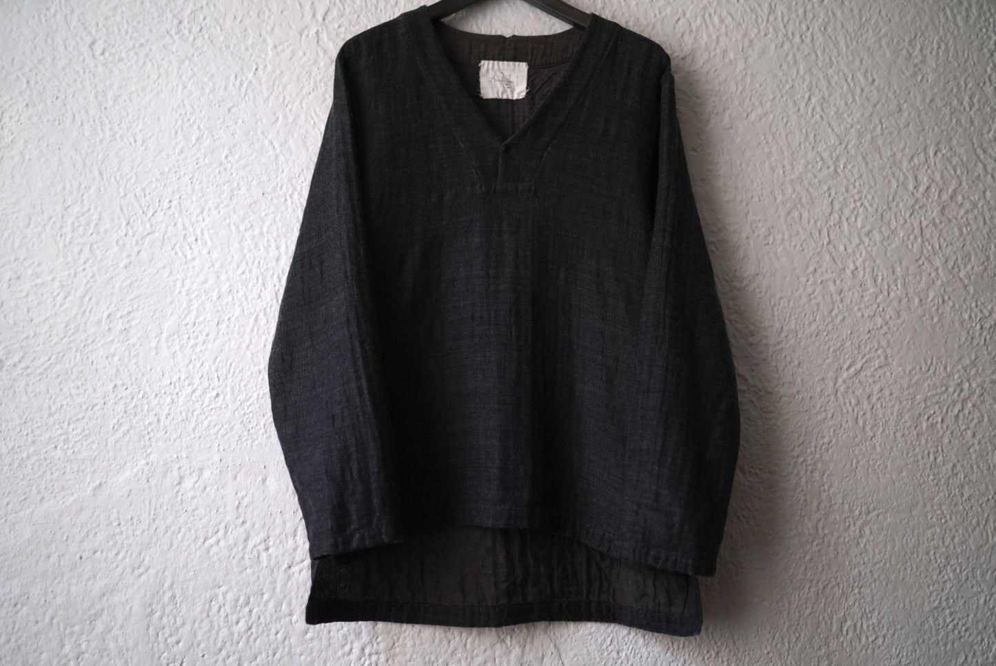 17AW V Neck Pullover Shirt ウールプルオーバートップス / Araki Yuu(アラキユウ)