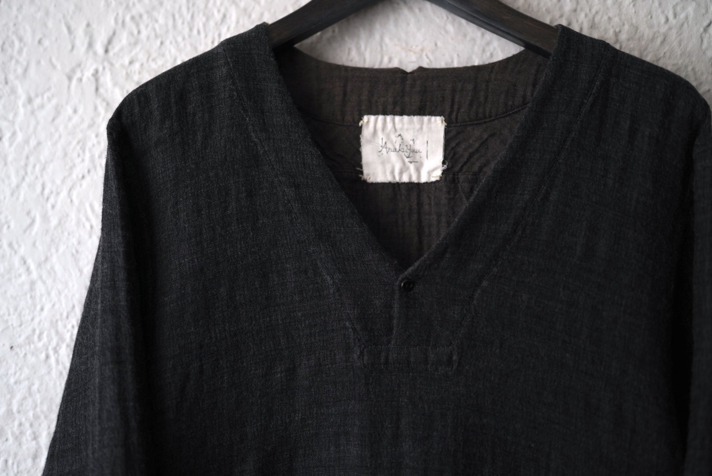 17AW V Neck Pullover Shirt ウールプルオーバートップス / Araki Yuu(アラキユウ)