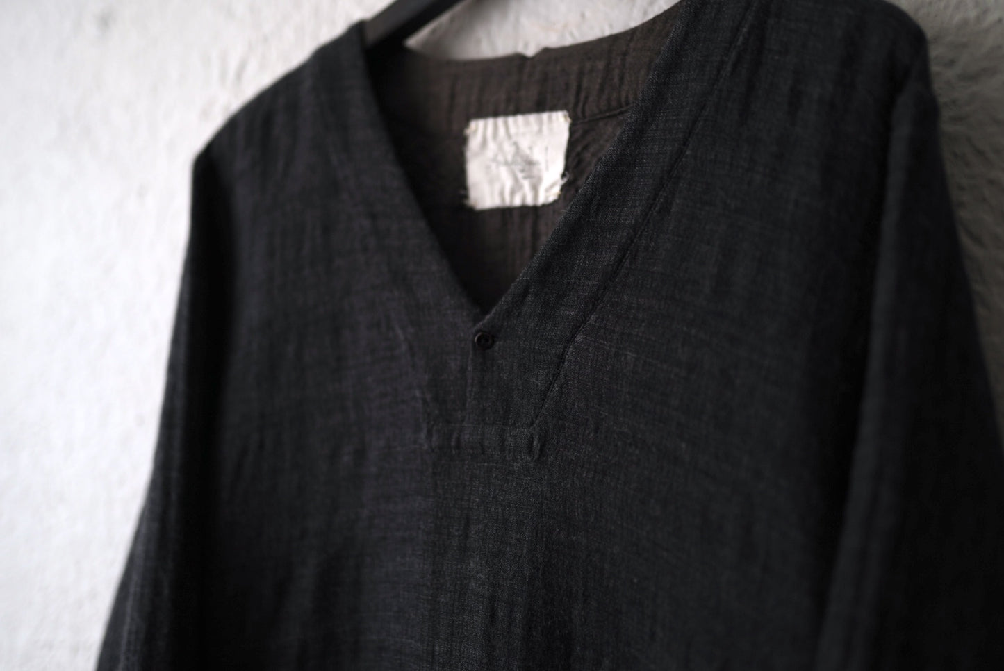 17AW V Neck Pullover Shirt ウールプルオーバートップス / Araki Yuu(アラキユウ)