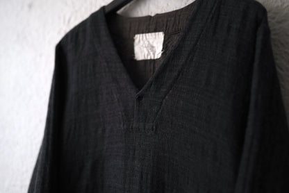 17AW V Neck Pullover Shirt ウールプルオーバートップス / Araki Yuu(アラキユウ)