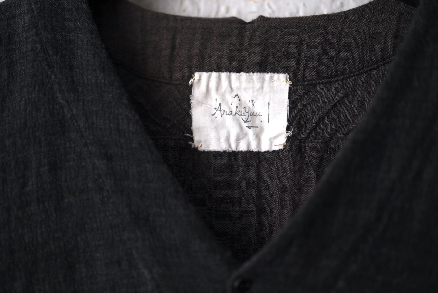 17AW V Neck Pullover Shirt ウールプルオーバートップス / Araki Yuu(アラキユウ)