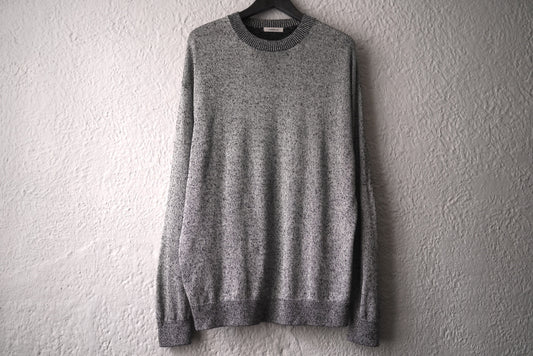 24SS KNIT003 シルククルーネックニットセーター / calmlence(カームレンス)