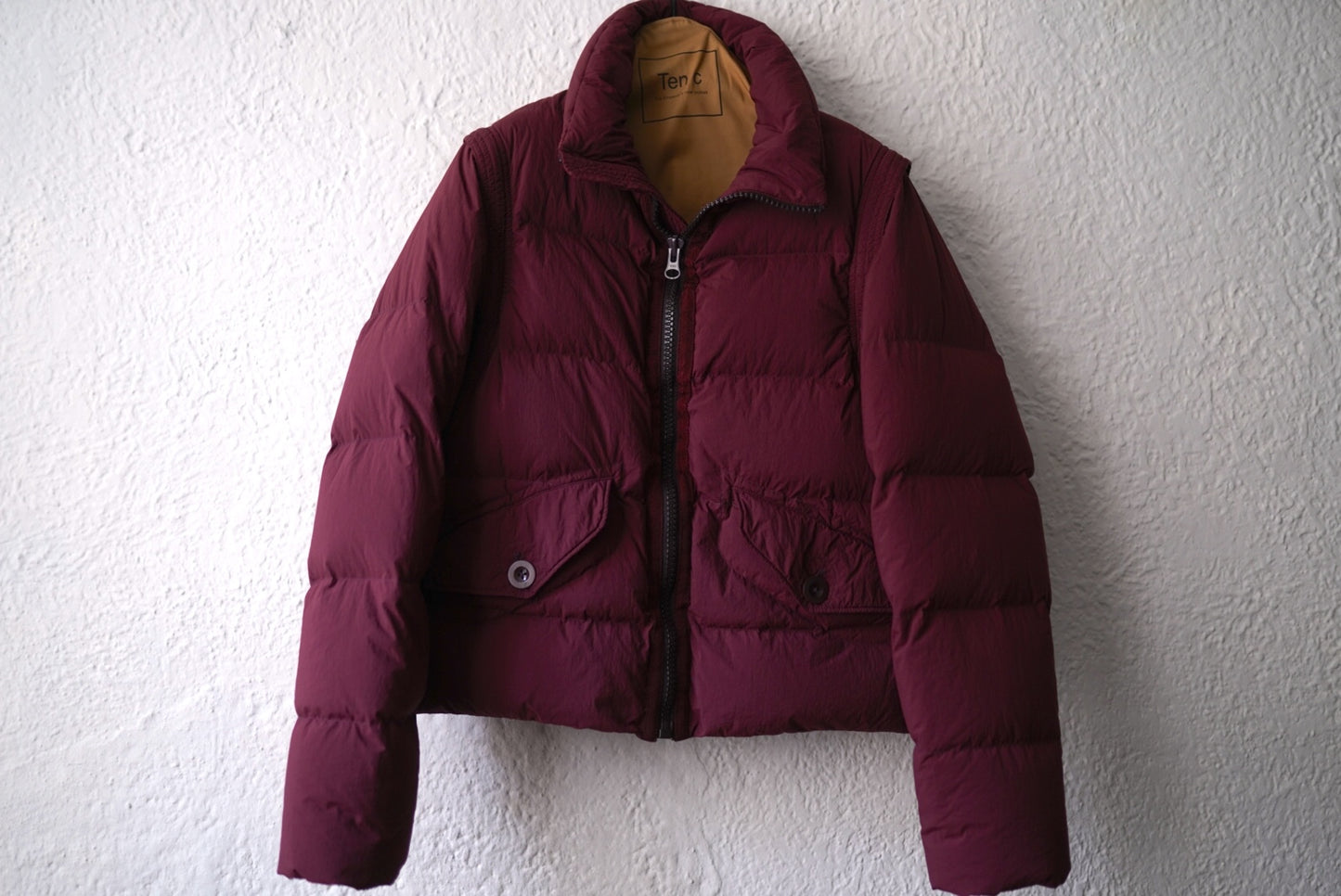 23SS AUSTRAL DOWN JACKET-VEST ナイロンダウンジャケット / TEN-C(テンシー)