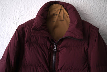 23SS AUSTRAL DOWN JACKET-VEST ナイロンダウンジャケット / TEN-C(テンシー)