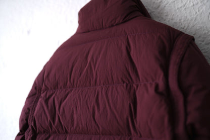 23SS AUSTRAL DOWN JACKET-VEST ナイロンダウンジャケット / TEN-C(テンシー)