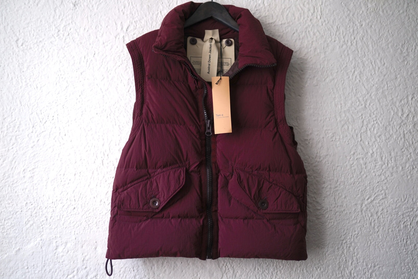 23SS AUSTRAL DOWN JACKET-VEST ナイロンダウンジャケット / TEN-C(テンシー)