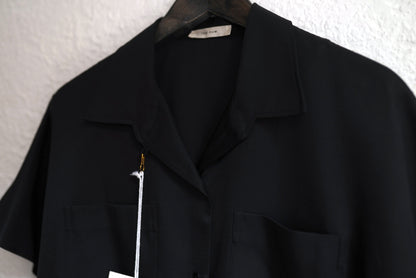 22SS GIUSEPPINA SHIRT ウールシルク半袖シャツ / THE ROW(ザロウ)