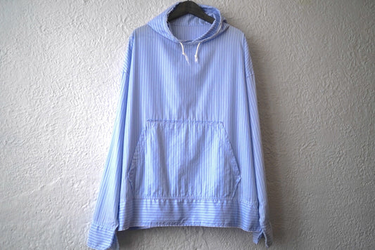 21SS フードつきストライププルオーバーシャツパーカー / MARNI(マルニ)