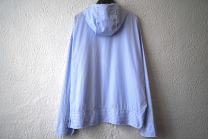 21SS フードつきストライププルオーバーシャツパーカー / MARNI(マルニ)