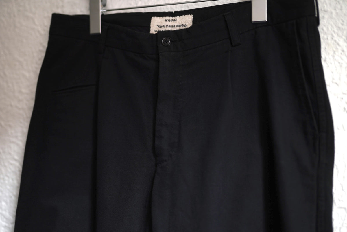 Narrow Work Pants コットンモールスキンナローワークパンツ / kaval(カヴァル)