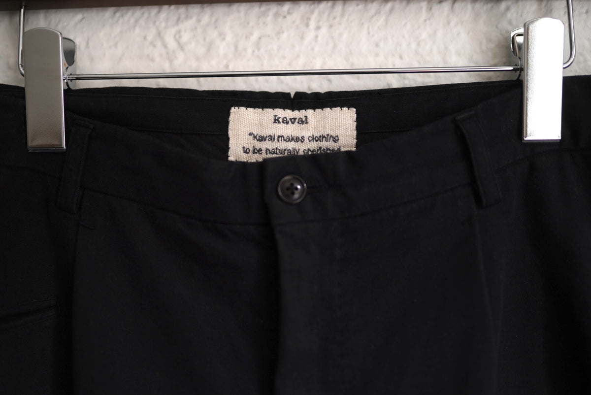 Narrow Work Pants コットンモールスキンナローワークパンツ / kaval(カヴァル)