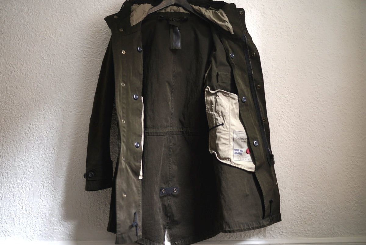 CYCLONE PARKA サイクロンパーカー ベンタイルミリクロスマウンテンパーカー / TEN-C(テンシー)