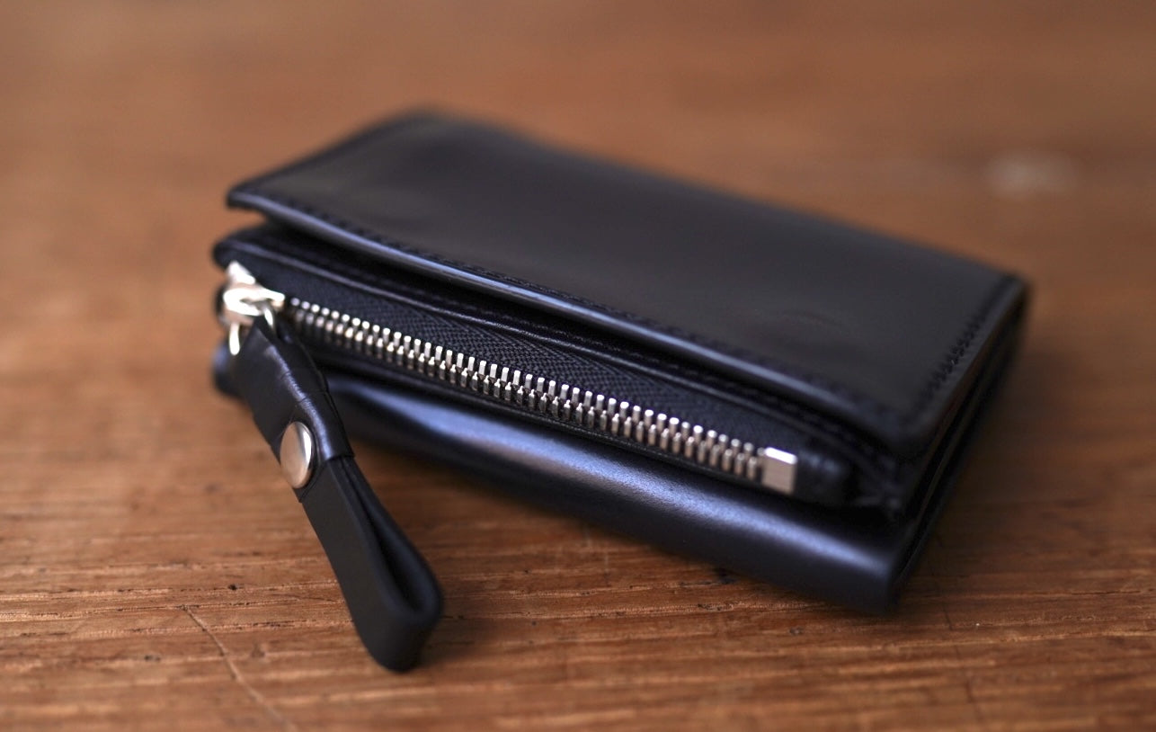18SS connect wallet mini コードヴァンウォレット 財布 / Cornelian Taurus(コーネリアンタウラス)