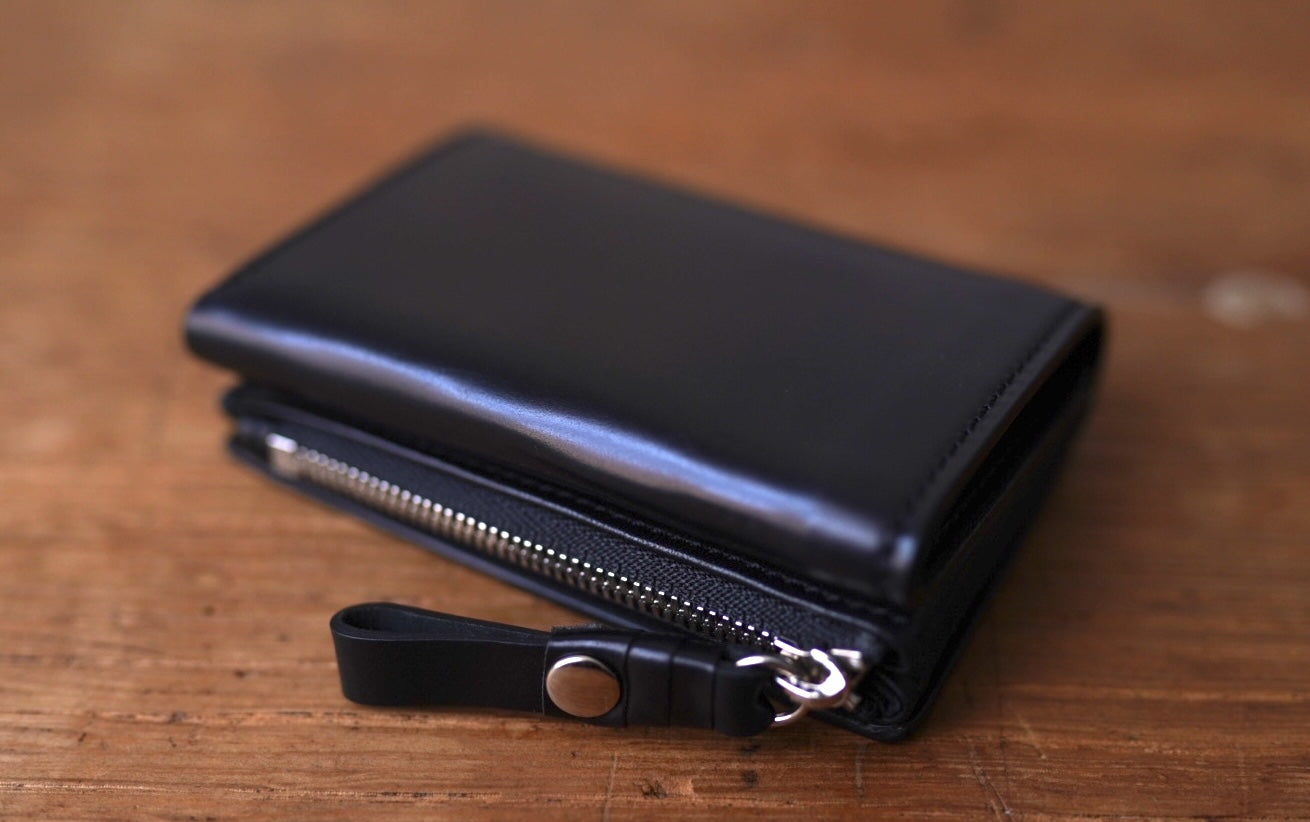18SS connect wallet mini コードヴァンウォレット 財布 / Cornelian Taurus(コーネリアンタウラス)