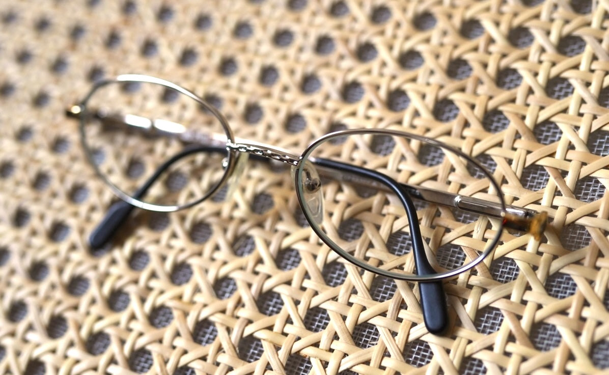 T628 Platinum Plated Glasses プラチナ張りメタルフレーム 眼鏡 アイウェア / TIFFANY LUNETTES(ティファニールネッツ)