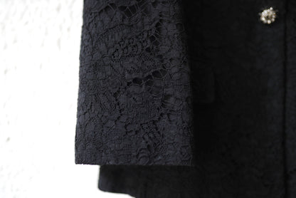 14SS ビジュー装飾レースセットアップ ドレス / DOLCE&GABBANA(ドルチェ&ガッバーナ)