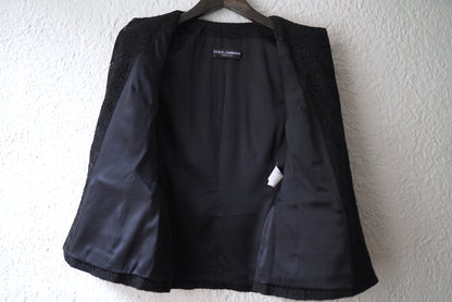 14SS ビジュー装飾レースセットアップ ドレス / DOLCE&GABBANA(ドルチェ&ガッバーナ)