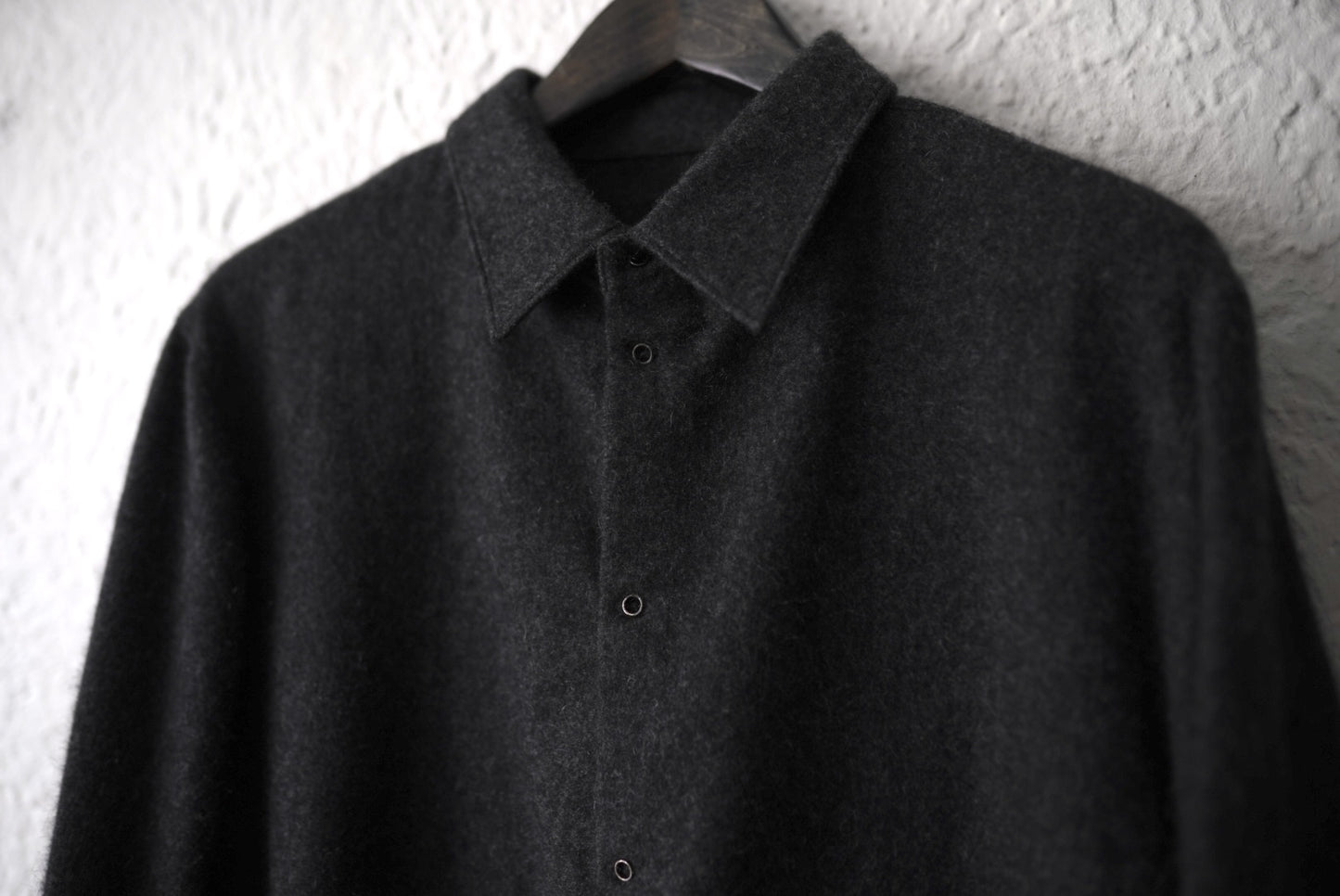 22AW INSIDE SHIRT モンゴリアンカシミヤシャツ / taichi murakami(タイチムラカミ)
