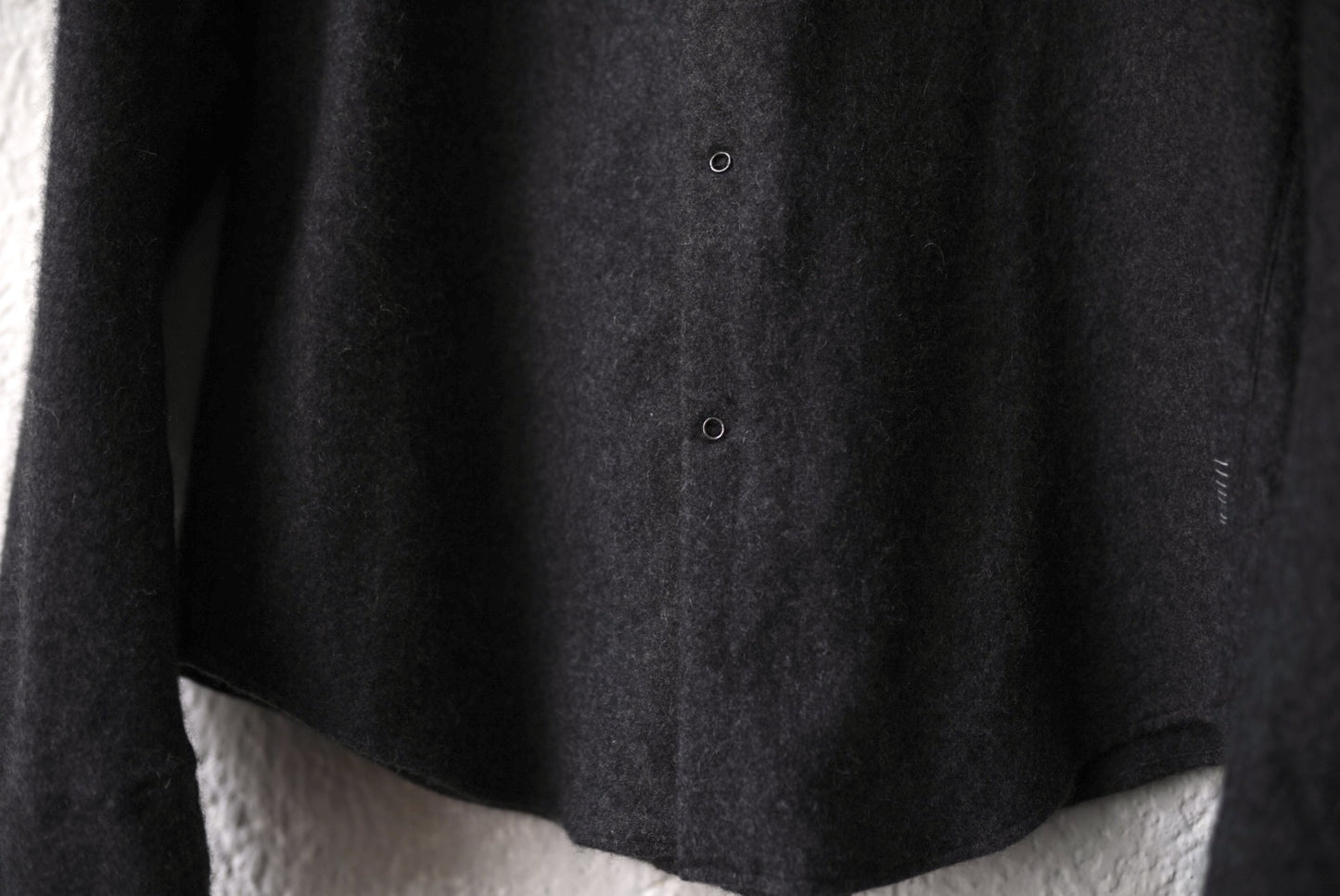 22AW INSIDE SHIRT モンゴリアンカシミヤシャツ / taichi murakami(タイチムラカミ)