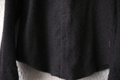 22AW INSIDE SHIRT モンゴリアンカシミヤシャツ / taichi murakami(タイチムラカミ)