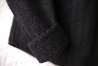 22AW INSIDE SHIRT モンゴリアンカシミヤシャツ / taichi murakami(タイチムラカミ)