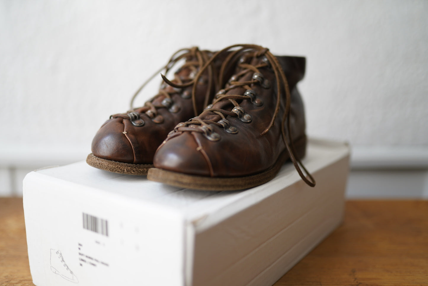 204 ソフトホースフルグレインレザーマウンテンブーツ 38 / GUIDI(グイディ)