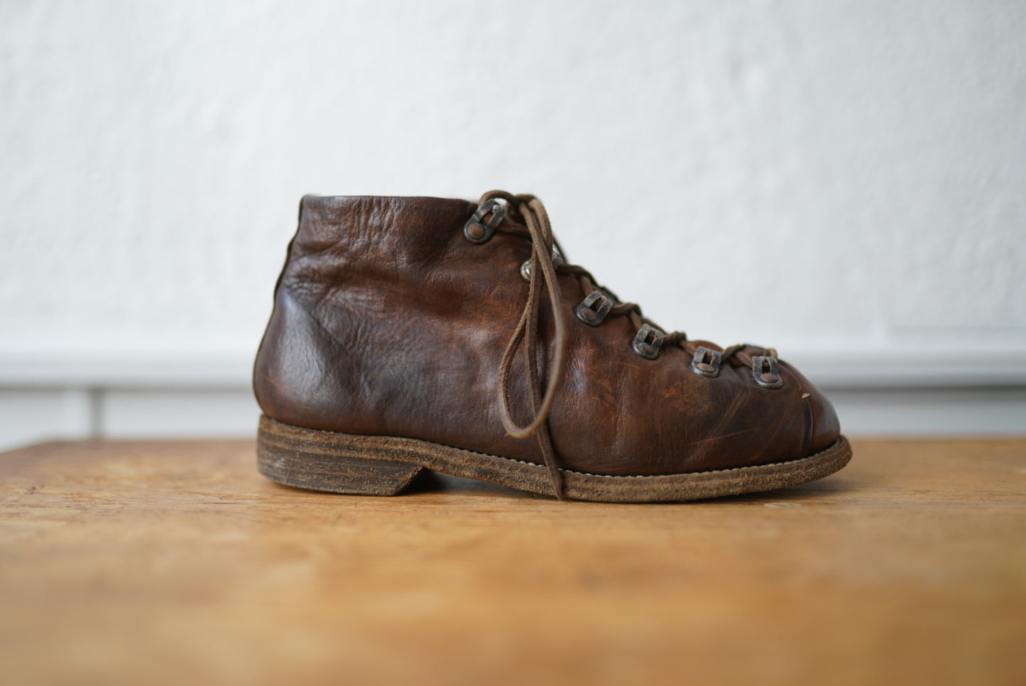 204 ソフトホースフルグレインレザーマウンテンブーツ 38 / GUIDI(グイディ)