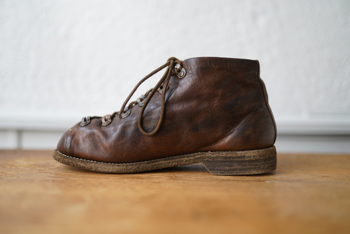 204 ソフトホースフルグレインレザーマウンテンブーツ 38 / GUIDI(グイディ)