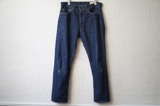 Denim Tapered Trousers デニムテーパードトラウザーズパンツ ジーンズ 32 / cantate(カンタータ)