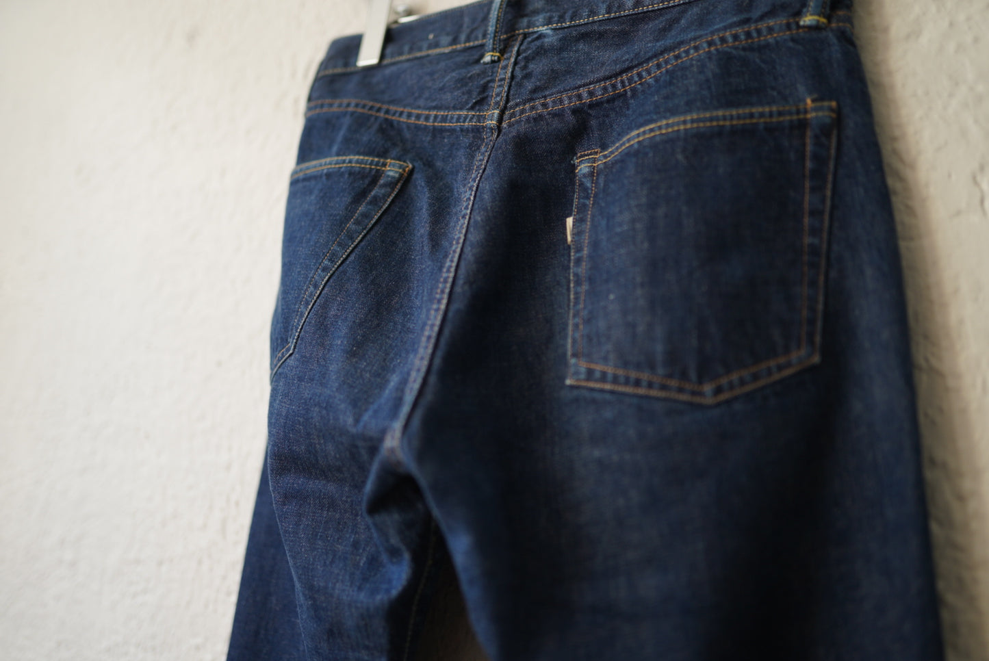 Denim Tapered Trousers デニムテーパードトラウザーズパンツ ジーンズ 32 / cantate(カンタータ)