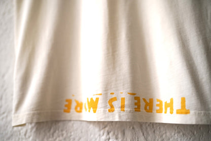 17SS AIDS-T エイズTシャツ オフホワイト×イエロー / Maison Margiela(メゾンマルジェラ)