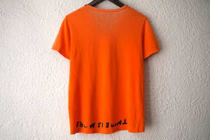 07SS AIDS-T エイズTシャツ オレンジ×ブラック / Maison Martin Margiela(メゾンマルタンマルジェラ)