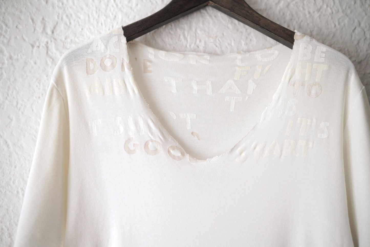 14SS 20周年記念 AIDS-T エイズTシャツ / Maison Martin Margiela(メゾンマルタンマルジェラ)