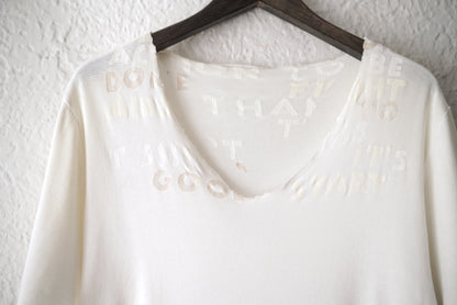 14SS 20周年記念 AIDS-T エイズTシャツ / Maison Martin Margiela(メゾンマルタンマルジェラ)