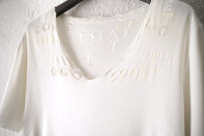 14SS 20周年記念 AIDS-T エイズTシャツ / Maison Martin Margiela(メゾンマルタンマルジェラ)