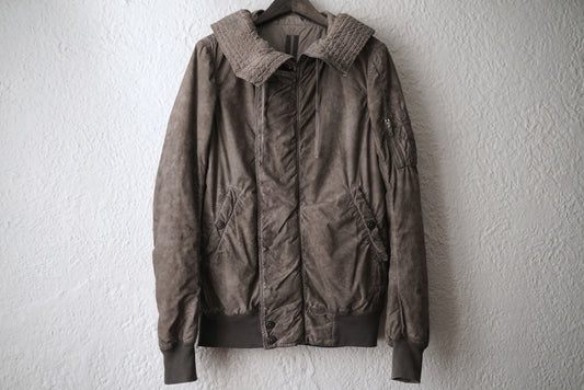 12AW MOUNTAIN Dust Padded Cotton Jacket ナイロンブルゾンジャケット / DRKSHDW(ダークシャドウ)
