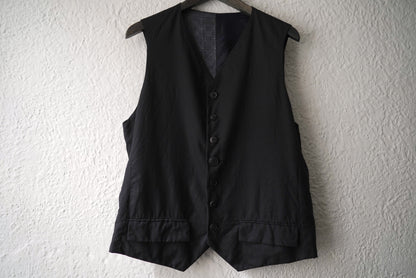 Piacenza Super140's Wool ウールチェックジレ ベスト / Geoffrey.B.Small(ジェフリービースモール)