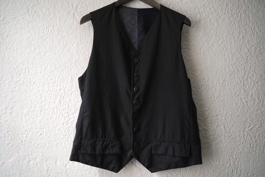 Piacenza Super140's Wool ウールチェックジレ ベスト / Geoffrey.B.Small(ジェフリービースモール)
