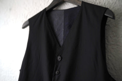 Piacenza Super140's Wool ウールチェックジレ ベスト / Geoffrey.B.Small(ジェフリービースモール)