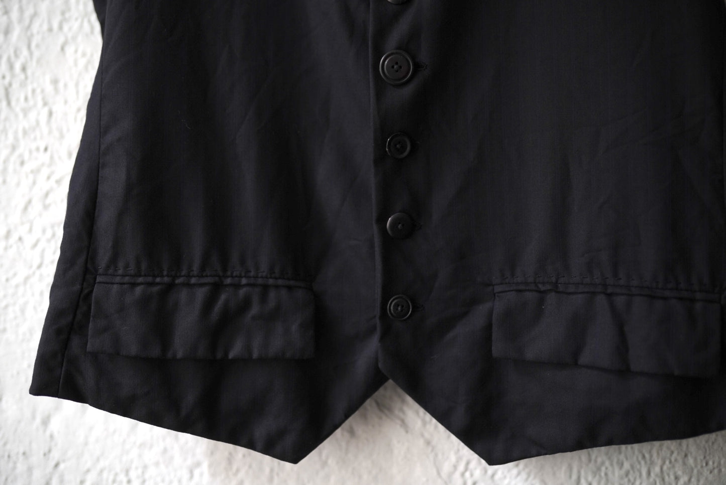 Piacenza Super140's Wool ウールチェックジレ ベスト / Geoffrey.B.Small(ジェフリービースモール)