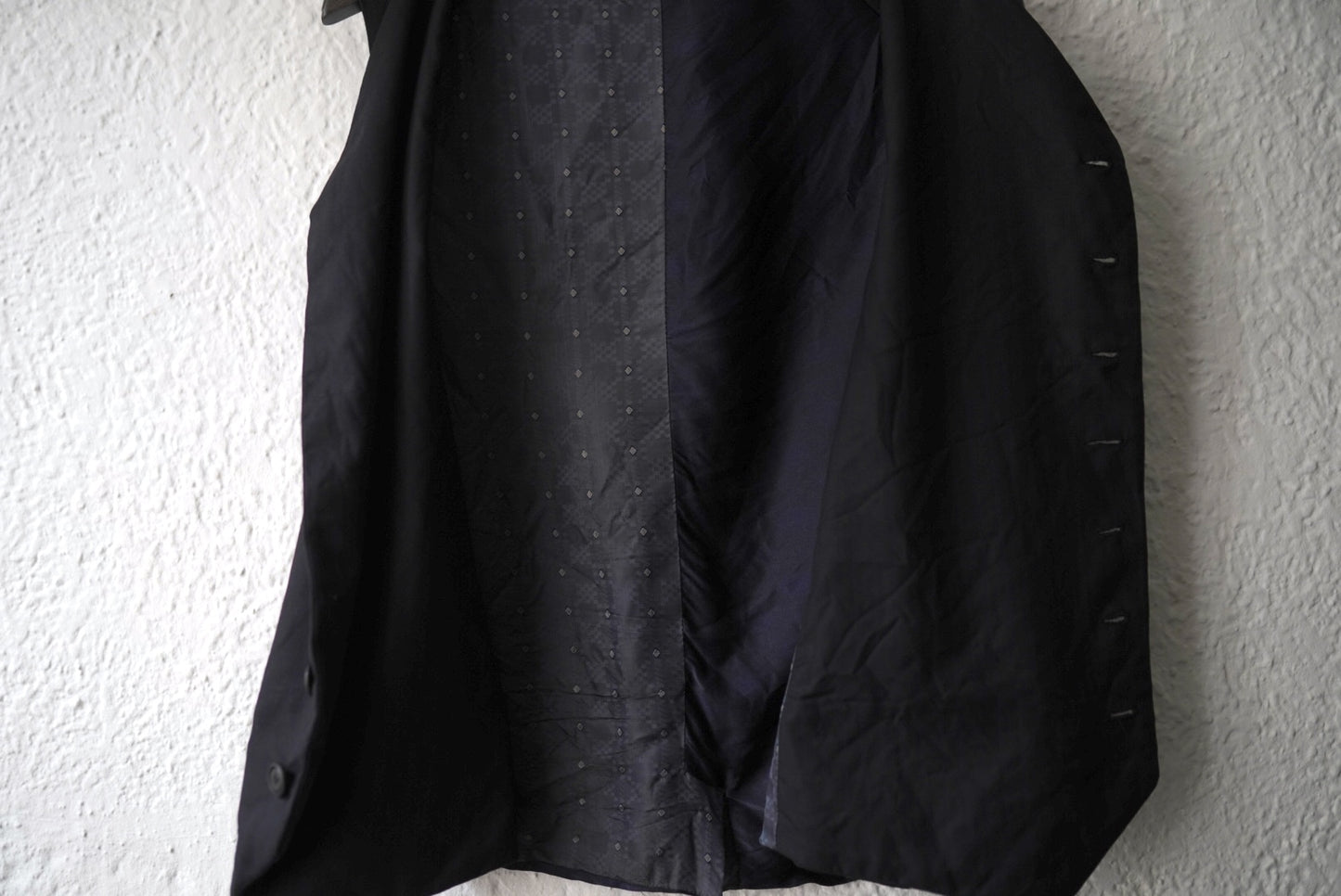 Piacenza Super140's Wool ウールチェックジレ ベスト / Geoffrey.B.Small(ジェフリービースモール)