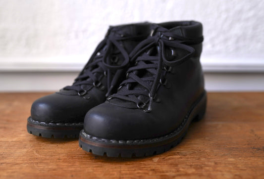 17AW TNZ05 カーフスキンマウンテンブーツ ブラック 38 / Geoffrey.B.Small(ジェフリービースモール)