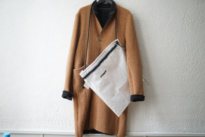 22AW “COIN” WORK BLAZER EXTRA LONG モンゴリアンカシミヤコート / taichi murakami(タイチムラカミ)